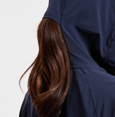 Everlight Jacket with ponytail-friendly hood opening