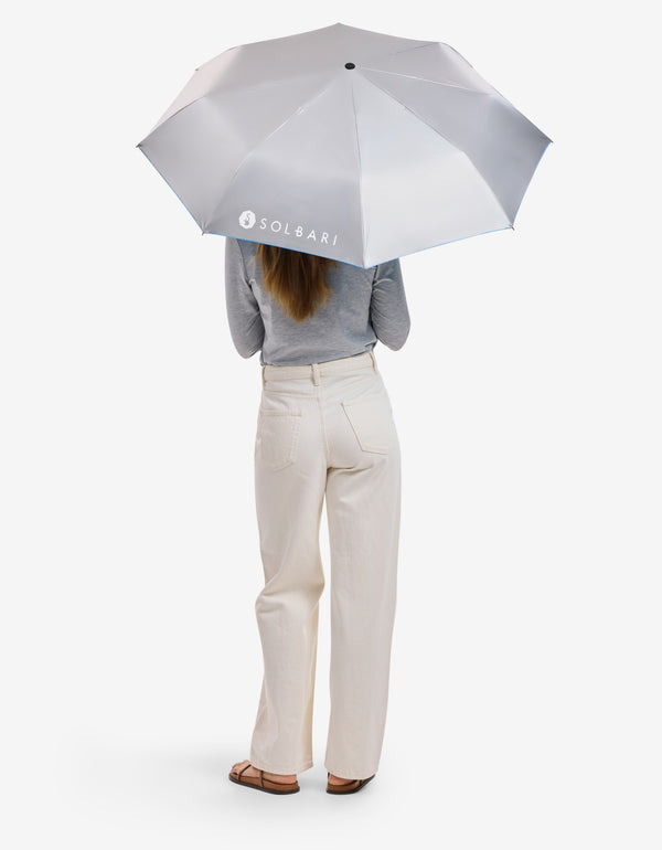 Silver / Sky Blue,117cm Arc